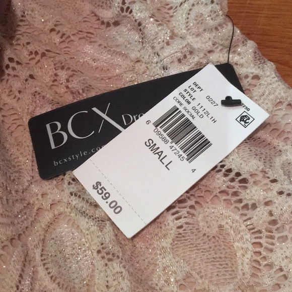 Tan Lace Dress - Picture 4 of 4